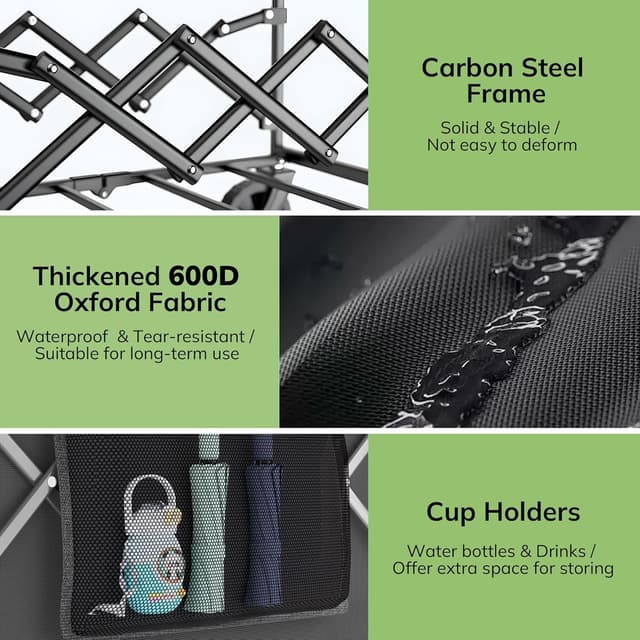 Thumbnail 3 de Morpilot Carrello Pieghevole Resistente 220 L 🚚