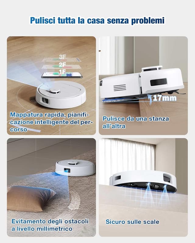 Thumbnail 6 de ECOVACS DEEBOT MINI Aspirapolvere Lavapavimenti 9000Pa