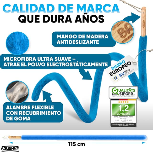 Thumbnail 3 de BRUSHYZ Cepillo para radiadores 115 cm