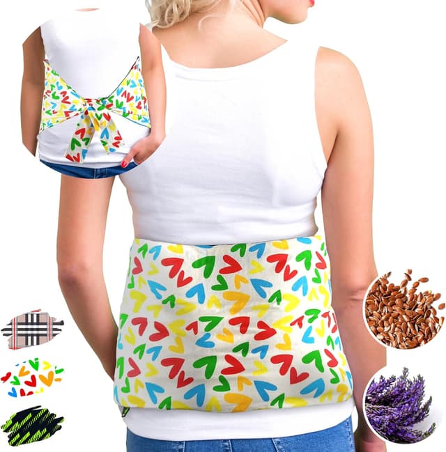 Imagen de Faja Térmica Lumbar de Semillas 50x25 cm 📦 en OfertitasTOP