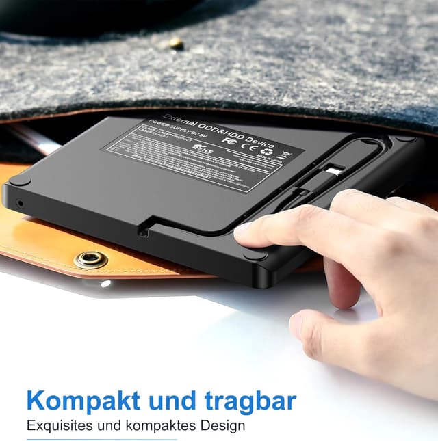 Thumbnail 6 de Externes CD DVD Laufwerk USB 3.0 Ultra dünn