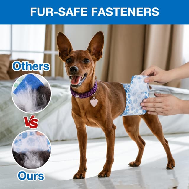 Detalle de Dono male dog nappies 40 pcs with wetness indicator