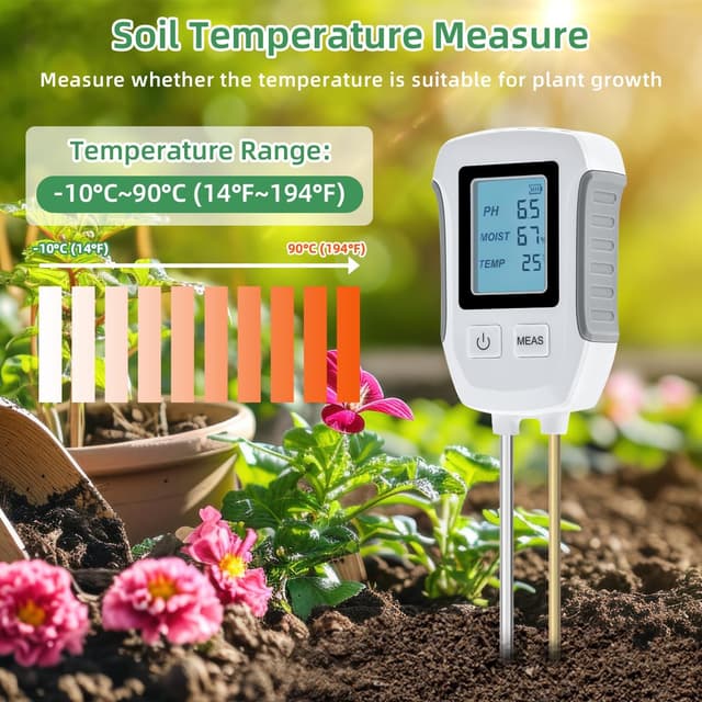 Thumbnail 3 de Mcbazel Soil Meter 3‑in‑1 soil tester 🌱