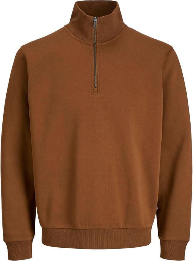 Detalle de JACK & JONES Sweat Demi-fermeture 61% polyester