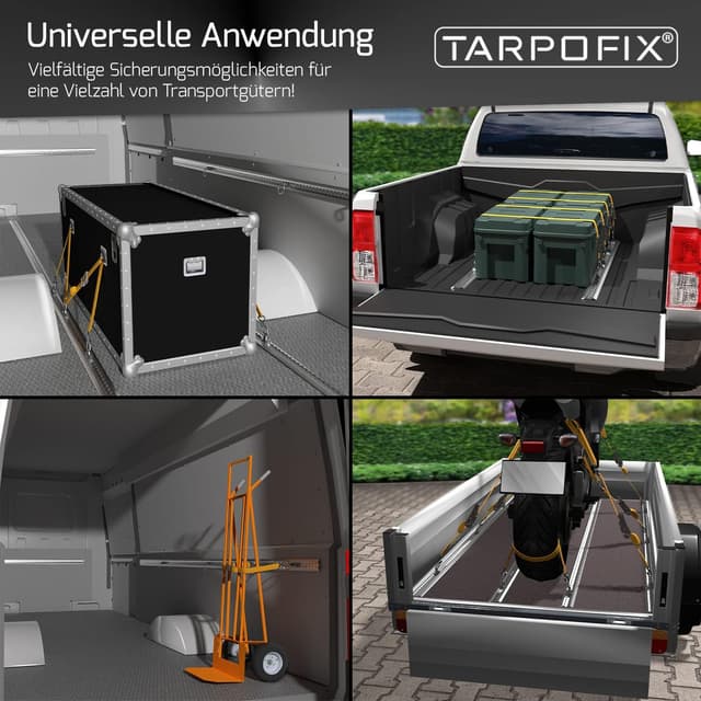 Thumbnail 4 de Tarpofix Airlineschiene Fitting Ring 10er Set 900 kg