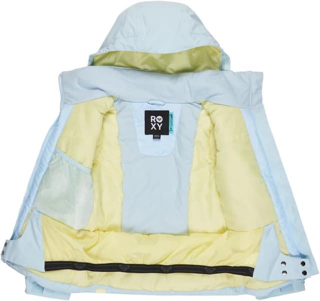 Detalle 2 de Roxy Free Jet Block Girl Jacket Jacke für Mädchen (1er Pack) – mit durchgehendem Reißverschluss