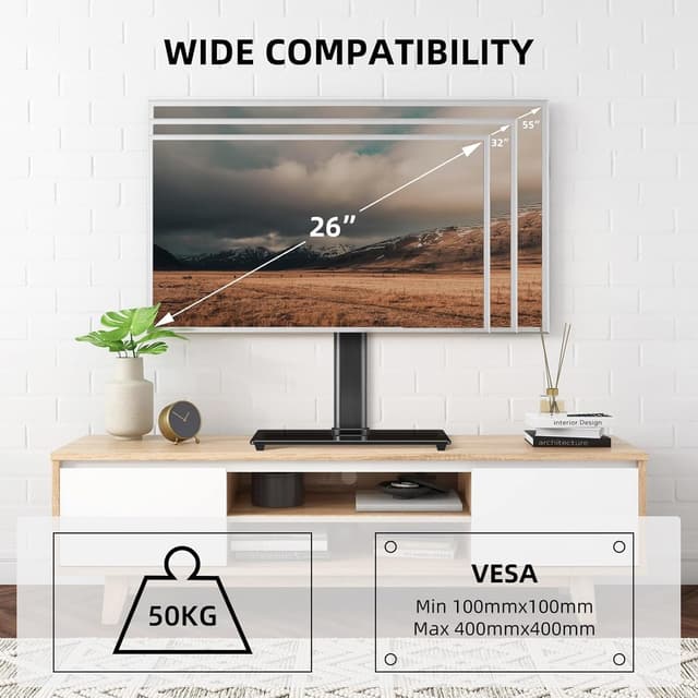 Thumbnail 3 de Suptek Soporte TV Pie 26–55 Pulgadas