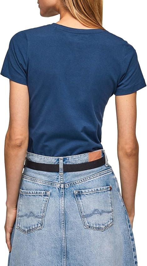 Detalle 2 de Pepe Jeans New Virginia Camiseta L 95% algodón