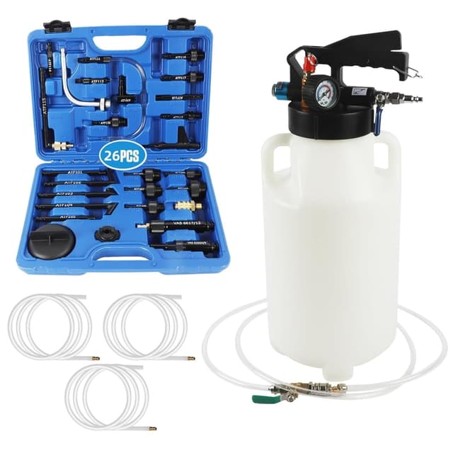 Imagen de Getriebeöl Einfüllgerät 8L mit 26 ATF Adaptern en OfertitasTOP