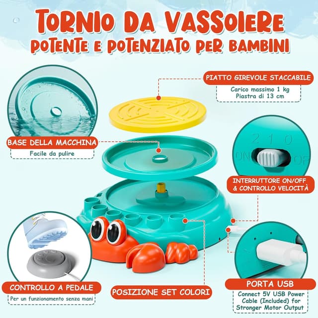 Thumbnail 2 de Lehoo Castle Tornio in ceramica 12 colori