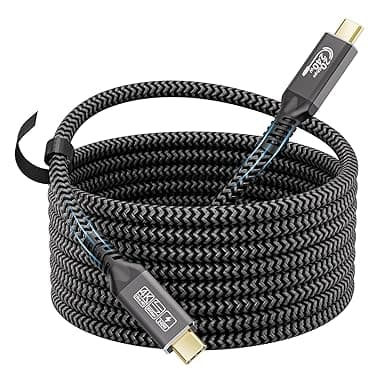 Imagen de CAKOBLE Cable USB C 3m 240W ⚡ 4K 60Hz Thunderbolt 3/4 en OfertitasTOP