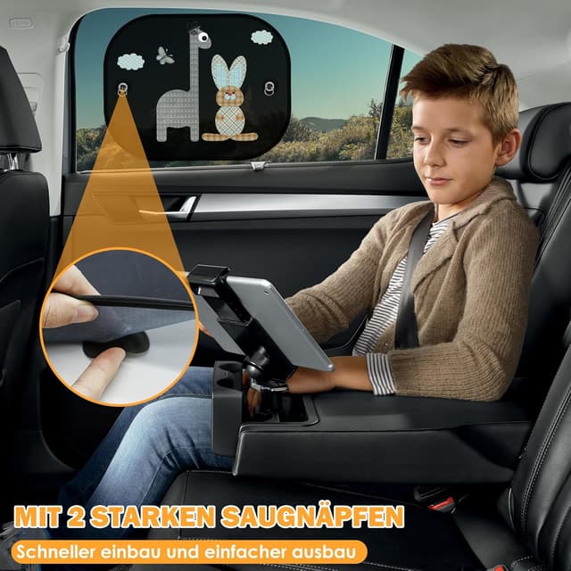 Detalle 2 de Tendine parasole auto bambini 45x35,5 cm