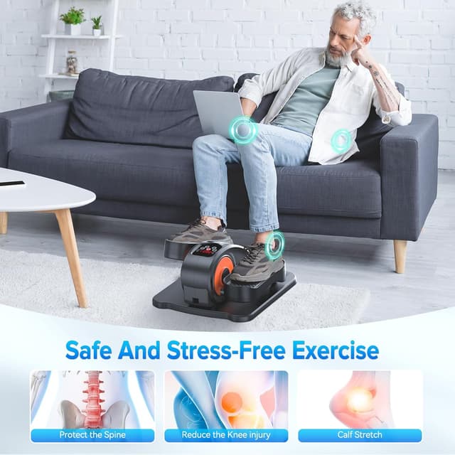 Thumbnail 4 de GUGTTR Under Desk Elliptical Machine 12-speed