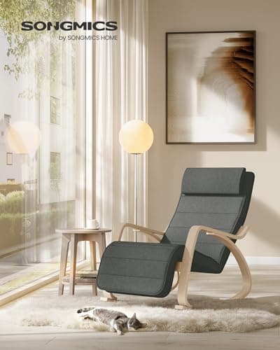 Thumbnail 1 de SONGMICS LYY10G Silla Mecedora Ajustable para Dormitorio 🛋