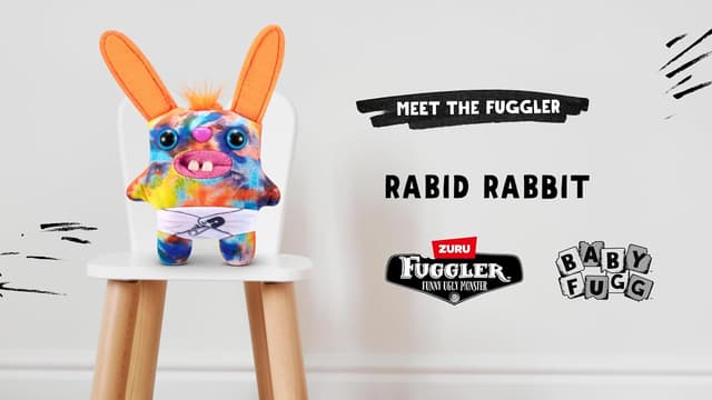 Detalle 1 de Fuggler Baby Fugg di ZURU 4" Funny Ugly Monster – peluche da collezione (3 Pack)
