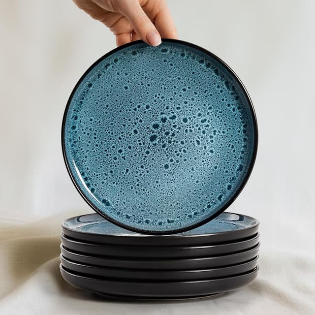 Thumbnail 1 de Twinzee 6 Assiette Dessert Azur ⚓