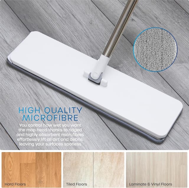 Thumbnail 3 de Swan Elevate Self-Wringing Flat Mop 180° Head