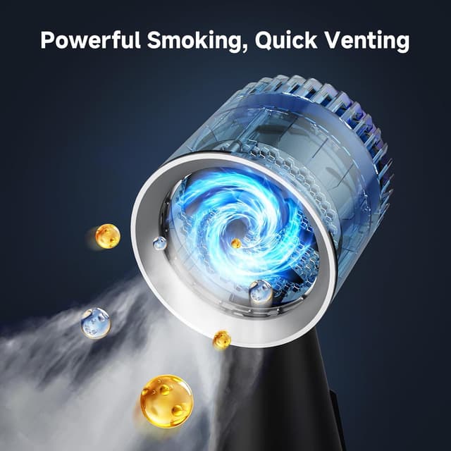 Detalle de AAOBOSI Desktop cooker hood with 3 speeds