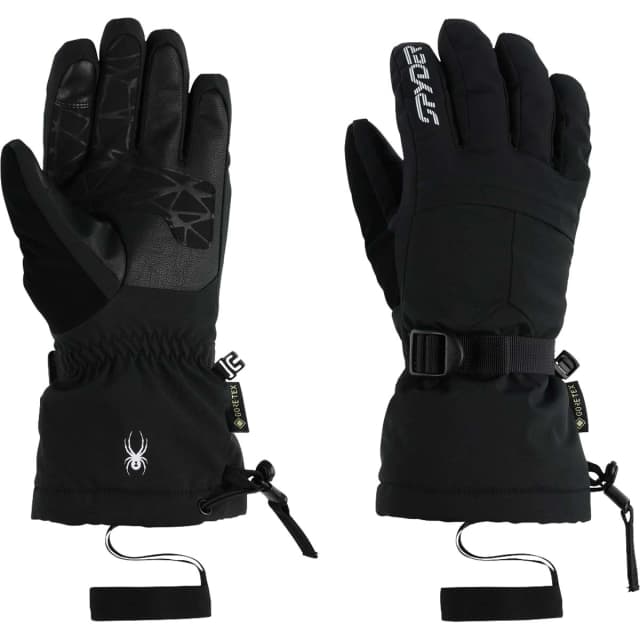 Detalle de Spyder Synthesis GTX para mujer: guantes de esquí con GORE‑TEX y aislamiento PrimaLoft