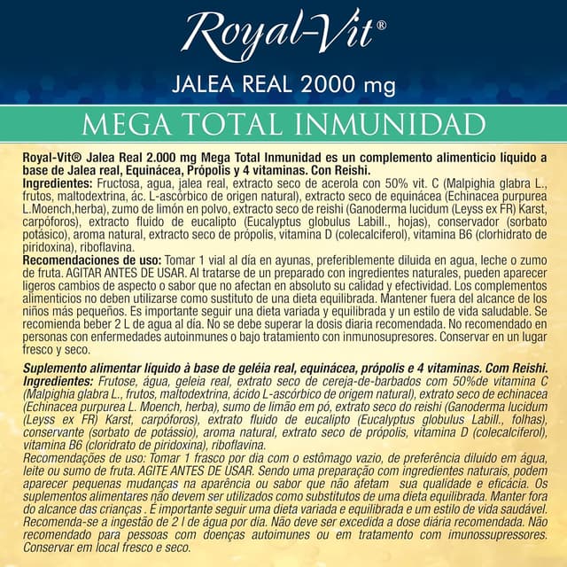 Thumbnail 4 de Dielisa Royal Vit Jalea Real 2000mg Plus Defensas