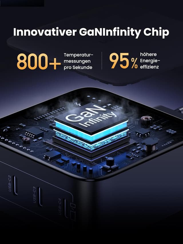 Thumbnail 6 de UGREEN Nexode 100W USB-C Ladegerät mit 4 Ports, GaN
