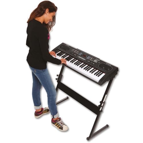 Thumbnail 1 de Bontempi HarmonyLegs Tastiera 61 teclas con patas metálicas 🎹