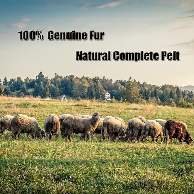 Thumbnail 6 de Altlue Genuine Sheepskin Seat Cover Grey