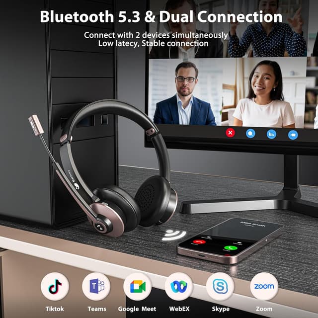 Detalle 2 de Earbay BT782 Wireless Headset 26H playtime