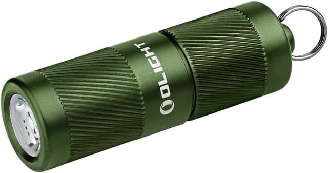 Detalle de OLIGHT i1R2 Pro 180 Lumen EOS torcia portachiavi mini ricaricabile USB-C, verde