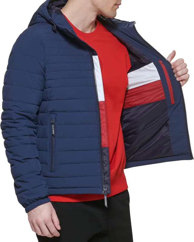 Detalle de Tommy Hilfiger stretch hooded jacket