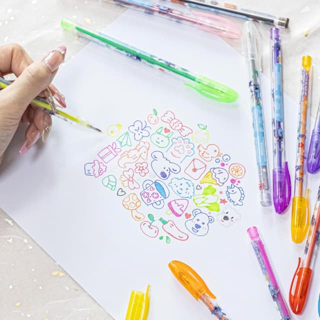 Thumbnail 5 de Townley Girl Disney Stitch Glitter Pen Set 16pc