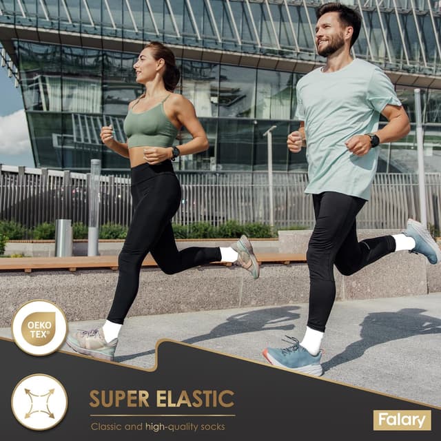 Detalle 1 de FALARY mens cotton socks, 12 pairs