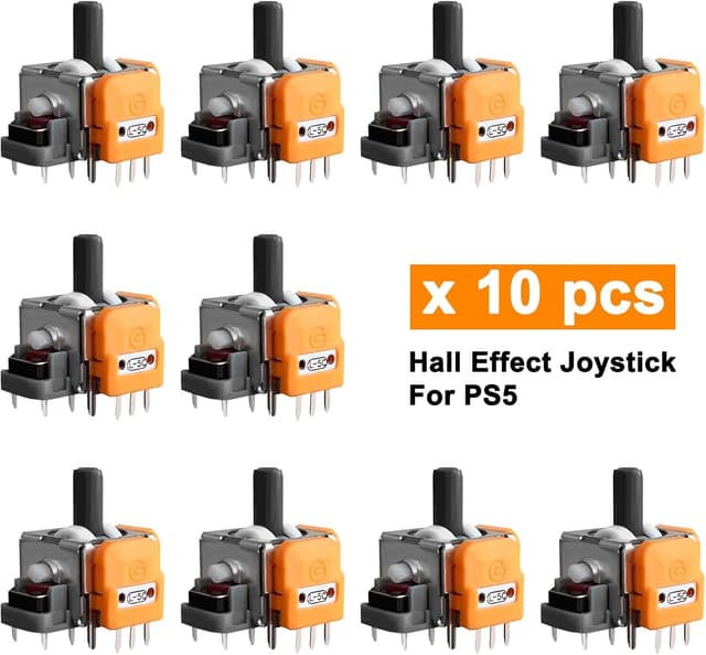 Detalle 2 de HLRAO 10PCS Hall-Effect Joysticks for PS5 Controller