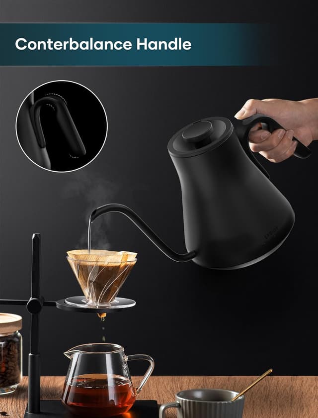 Thumbnail 2 de intasting Gooseneck Kettle 1500W 0.9L