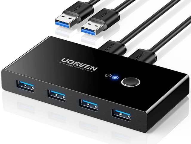 Imagen de UGREEN USB 3.0 Switch 4-Port 5Gbps en OfertitasTOP