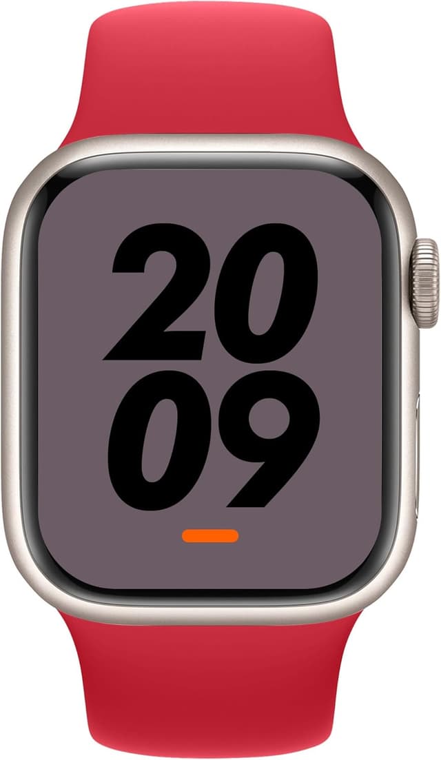 Detalle de DONEGANI C1A cinturino in silicone per Apple Watch (40/41/42/44/45/46/49 mm) con chiusura in acciaio