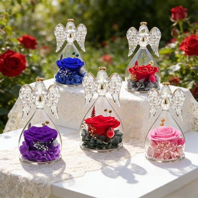 Thumbnail 6 de Yamonic Mom Angel Figurine 5.2in 🌹