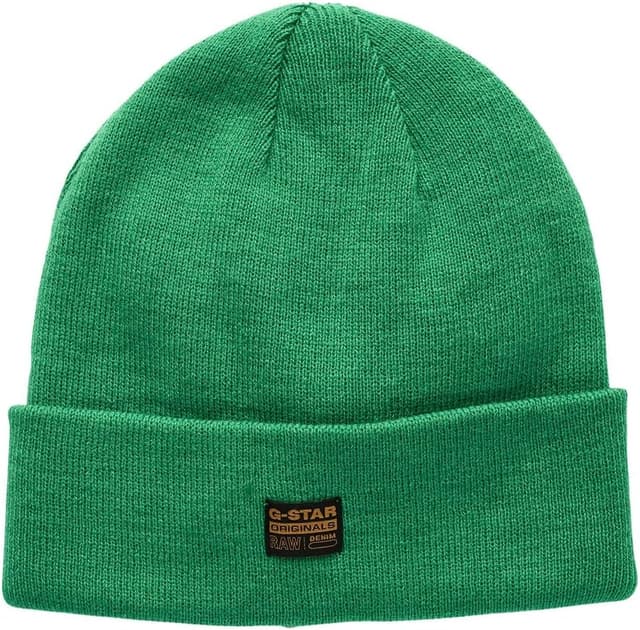 Detalle 2 de G-STAR Herren Effo Long Beanie – langes Strickmützchen mit G-Star-Logo