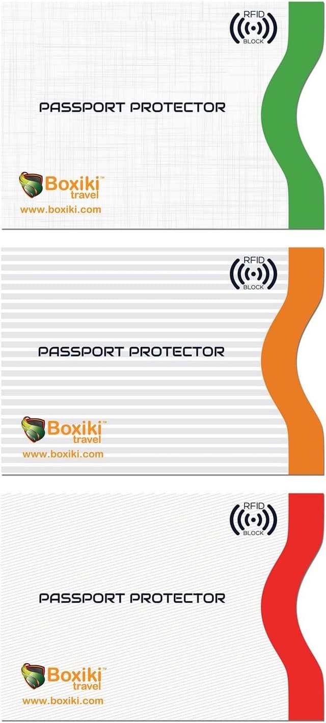 Thumbnail 5 de Boxiki Travel RFID Blocking Sleeves 15-pack