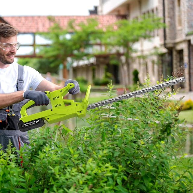 Thumbnail 6 de VOERJIA 20 cordless hedge trimmer 50cm