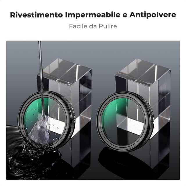 Thumbnail 5 de K&F CONCEPT Nano-Xcel Black Mist 1/4 per Fujifilm X100