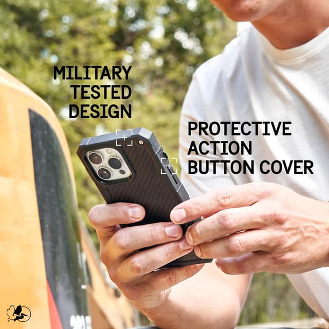 Thumbnail 5 de Pelican Shield iPhone 16 Pro Case Carbon