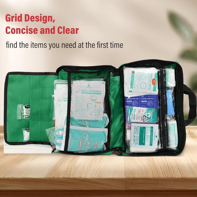 Thumbnail 3 de SuccorWare 380-piece Deluxe First Aid Kit 🚑