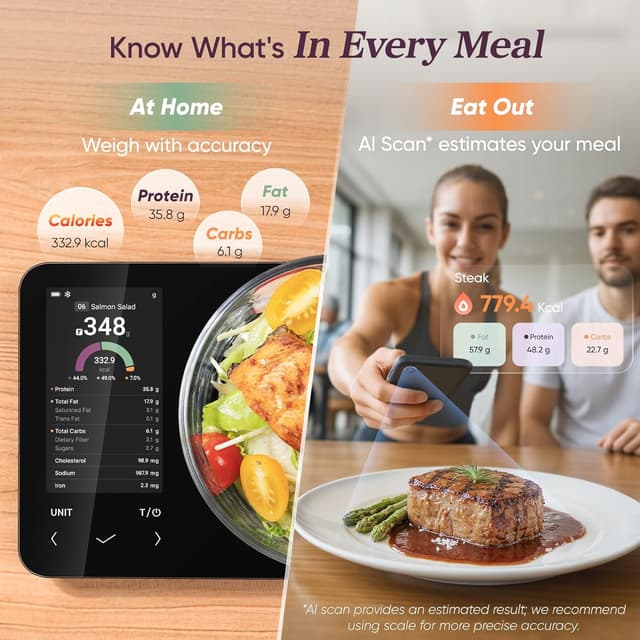 Thumbnail 3 de Cosori Smart Food Kitchen Scale 11 lb