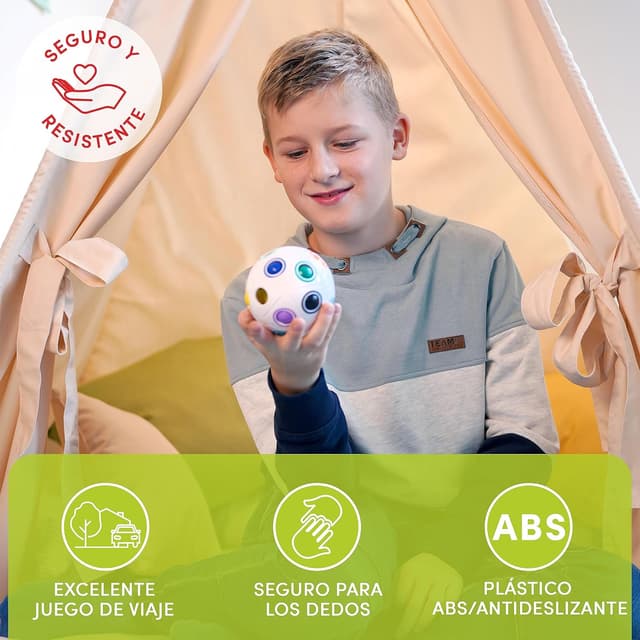 Detalle 2 de CUBIDI Bola Grande con Pelotas 🏀 Juego de Habilidad para Niños