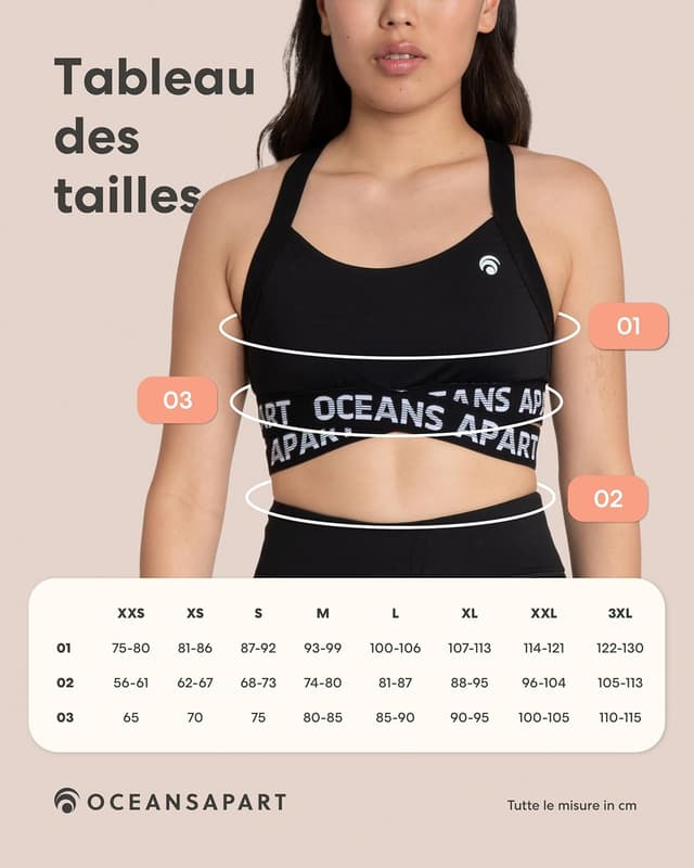 Thumbnail 6 de Brassière OCEANSAPART Beauty Racerback respirante ⚙