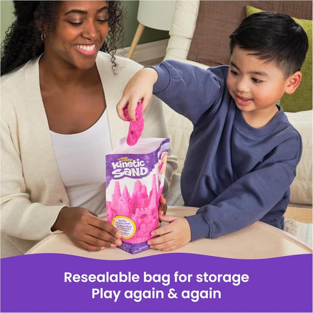 Thumbnail 5 de Kinetic Sand Crystal Pink, 907 g