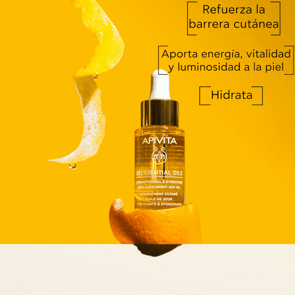 Detalle 2 de Apivita Beesential Oils Aceite de Día 15 ml 💄
