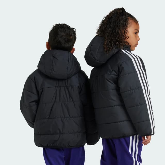 Detalle de adidas Chaqueta Adicolor para niños en negro