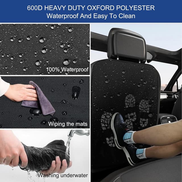 Detalle de DUDSOEHO Sitzschutz Auto Rückenlehne wasserdicht
